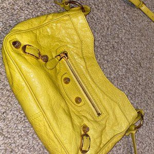 Balenciaga Yellow Classic Crossbody